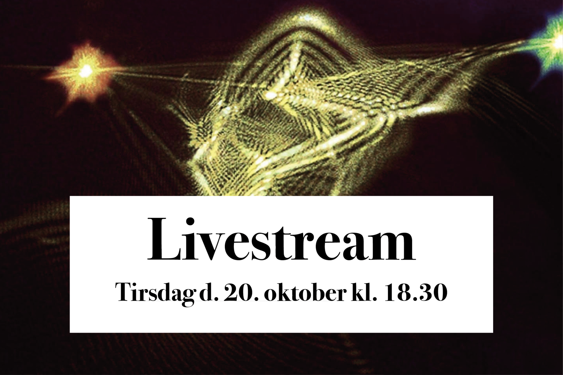 20/10 - Livestream  'Kvantecomputeren'